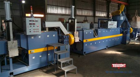 เครื่องอัดหลัก + เครื่องอัดย่อย